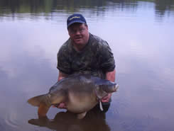 Peter Henery with his pb